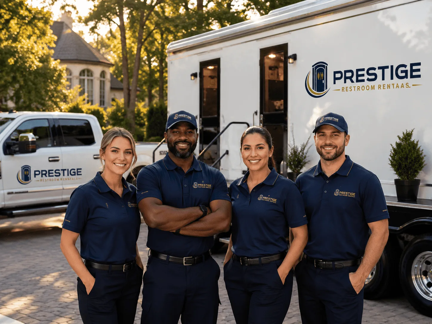 Trusted Luxury Portable Restrooms company in Challenge, CA
